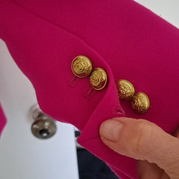 JCrew Rhoades Jacket/Blazer Fuscha Ponk. Sz6 Gorgeous Like New - Picture 7 of 12